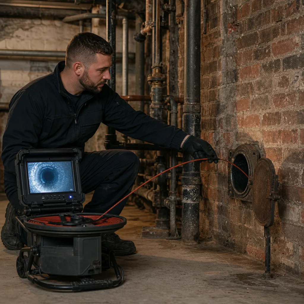 Illustration for chimney cleaning in The Bronx