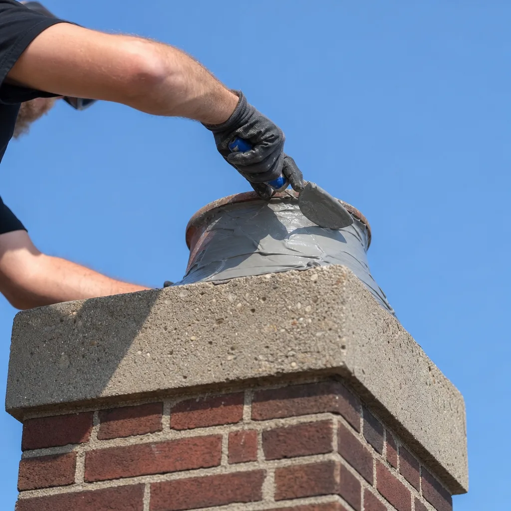 Illustration for chimney cleaning in Brighton Beach