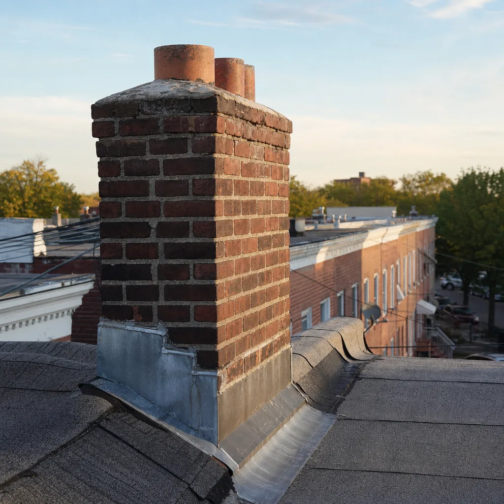 Illustration for chimney cleaning in Queens