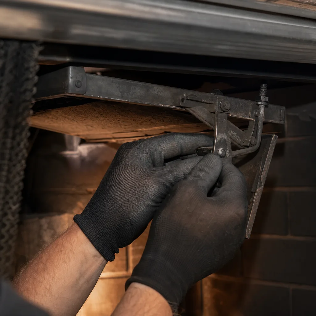 Illustration for chimney cleaning in Borough Park